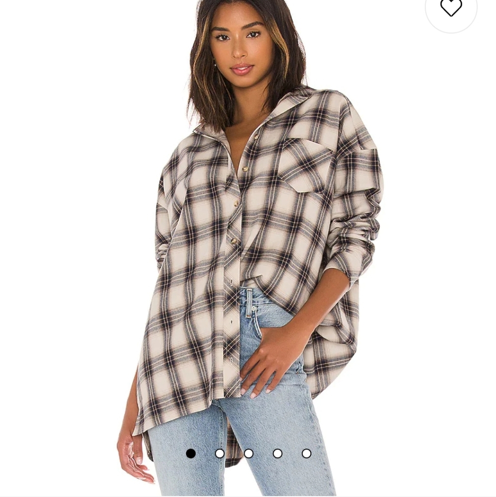 Lovers + Friends Gela Oversized Top Small